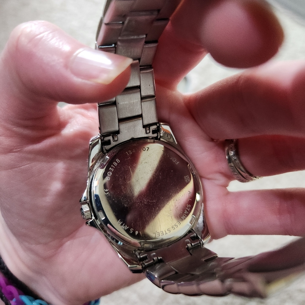 Fossil Womens Stainless Steel Silver Watch - Picture 4 of 5